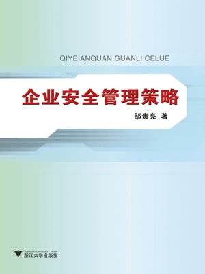 cover image of 企业安全管理策略